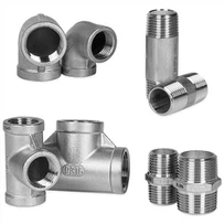 ASTM A815 স্টেইনলেস স্টীল পাইপ ফিটিং